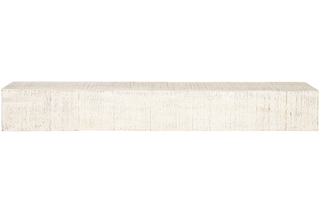 Cadmon Antique White Wall Shelf - A8010259 - Lara Furniture