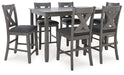 Caitbrook Counter Height Dining Table and Bar Stools (Set of 7) - D388-423 - Lara Furniture