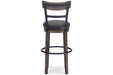 Caitbrook Gray Bar Height Bar Stool - D388-230 - Lara Furniture