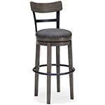 Caitbrook Gray Bar Height Bar Stool - D388-230 - Lara Furniture