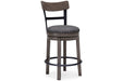 Caitbrook Gray Counter Height Bar Stool - D388-224 - Lara Furniture