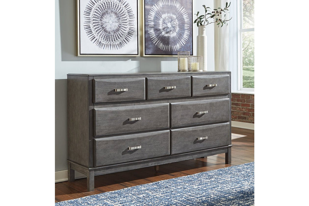 Caitbrook Gray Dresser - B476-31 - Lara Furniture