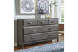 Caitbrook Gray Dresser - B476-31 - Lara Furniture