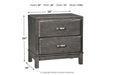 Caitbrook Gray Nightstand - B476-92 - Lara Furniture