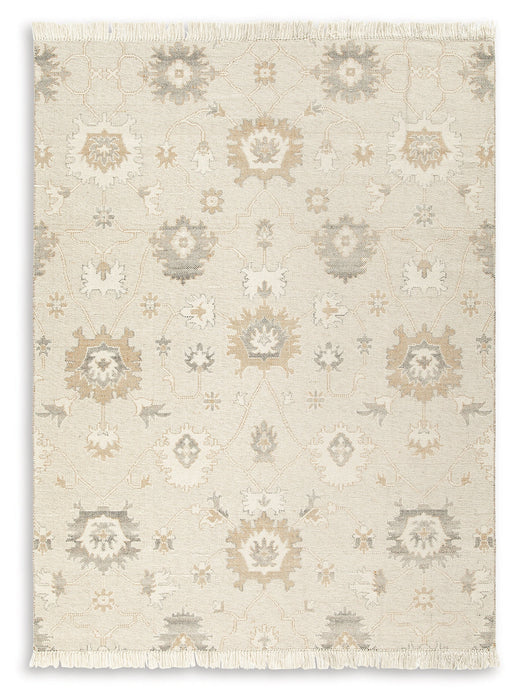 Calkin Linen/Gray/Caramel 8' x 10' Rug - R406391