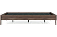 Calverson Mocha Queen Platform Bed - EB3660-113 - Lara Furniture