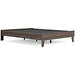 Calverson Mocha Queen Platform Bed - EB3660-113 - Lara Furniture