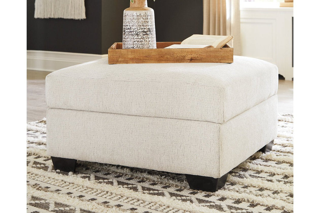 Cambri Snow Ottoman With Storage - 9280111 - Lara Furniture