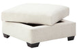 Cambri Snow Ottoman With Storage - 9280111 - Lara Furniture