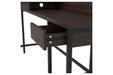 Camiburg Warm Brown Home Office L-Desk with Storage - H283-24 - Lara Furniture