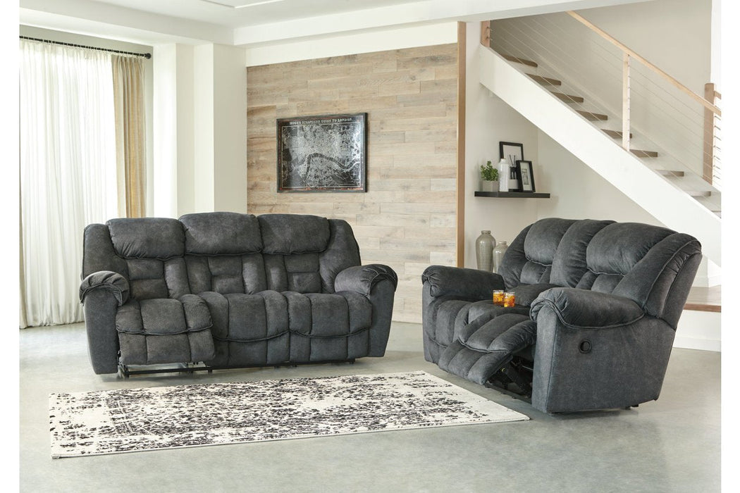 Capehorn Granite Reclining Sofa - 7690288 - Lara Furniture