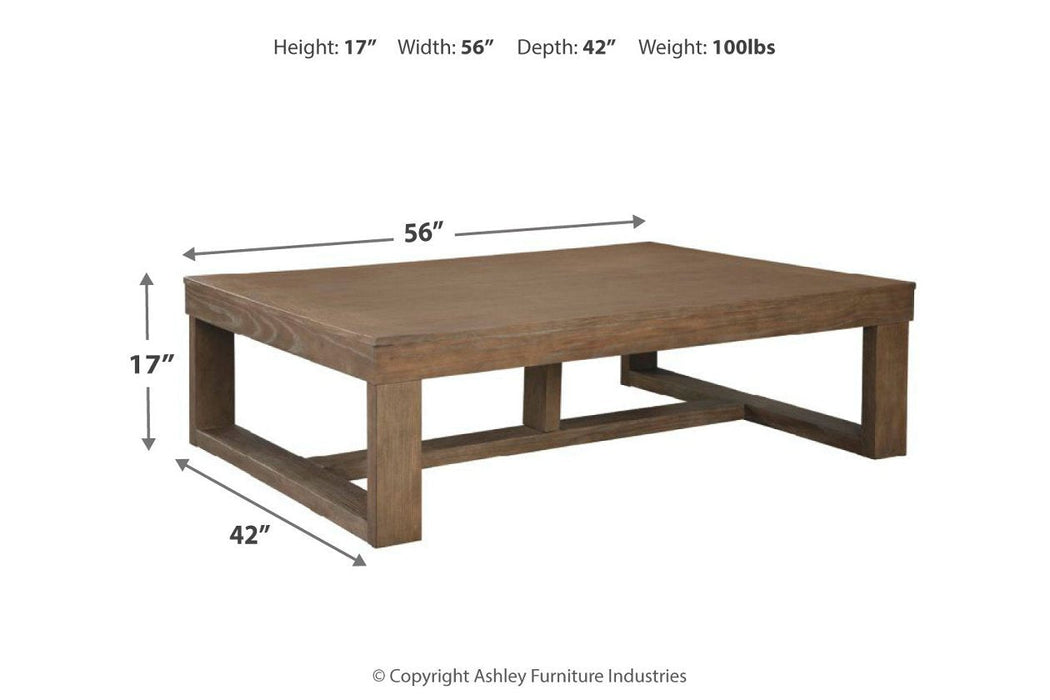 Cariton Gray Coffee Table - T471-1 - Lara Furniture