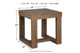 Cariton Gray End Table - T471-2 - Lara Furniture