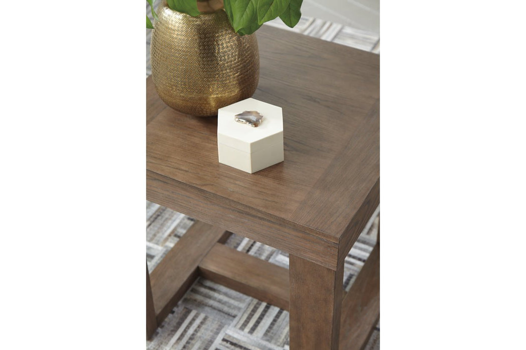 Cariton Gray End Table - T471-2 - Lara Furniture