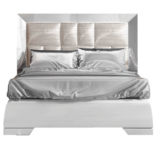 Carmen Bed White Queen - Lara Furniture