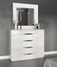 Carmen Bedroom White Set - Lara Furniture