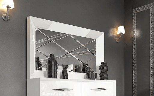 Carmen Mirror For Double Dresser - i37858 - Lara Furniture