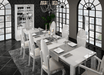 Carmen White Dining Room Set - Lara Furniture