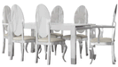 Carmen White Dining Table - i27703 - Lara Furniture