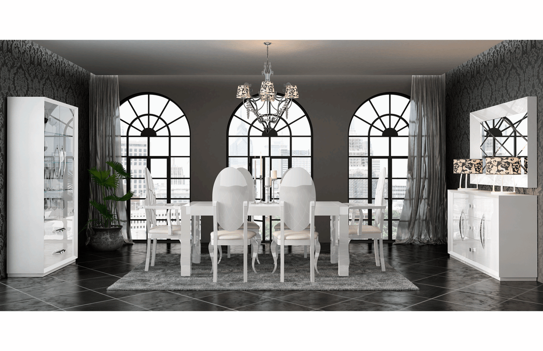 Carmen White Dining Table - i27703 - Lara Furniture