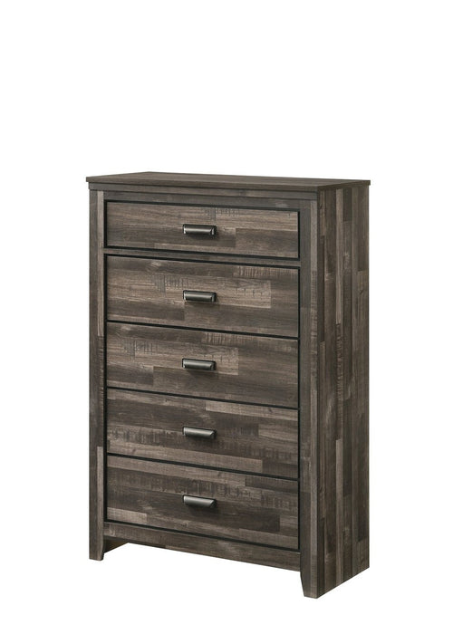 Carter Brown Chest - B6800-4 - Lara Furniture