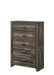 Carter Brown Chest - B6800-4 - Lara Furniture