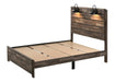 Carter Brown King Panel Bed - B6800-K-BED - Lara Furniture