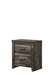 Carter Brown Nightstand - B6800-2 - Lara Furniture