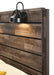 Carter Brown Platform Bedroom Set - Lara Furniture