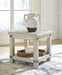 Carynhurst White Wash Gray End Table - T757-3 - Lara Furniture