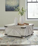 Carynhurst Whitewash Coffee Table - T929-20 - Lara Furniture