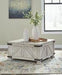 Carynhurst Whitewash Coffee Table - T929-20 - Lara Furniture