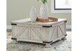 Carynhurst Whitewash Coffee Table - T929-20 - Lara Furniture