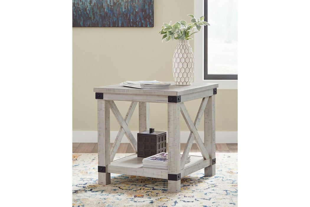 Carynhurst Whitewash End Table - T929-3 - Lara Furniture