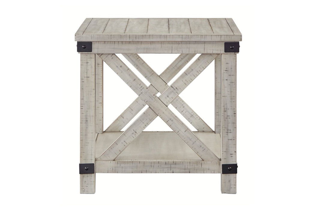 Carynhurst Whitewash End Table - T929-3 - Lara Furniture