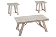 Carynhurst Whitewash Table (Set of 3) - T356-13 - Lara Furniture