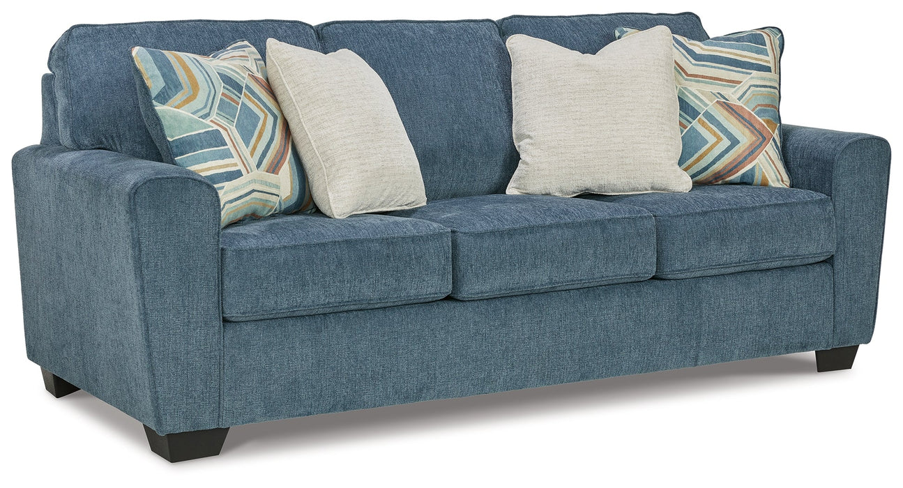 Cashton Blue Queen Sofa Sleeper - 4060539