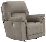 Cavalcade Slate Power Recliner - 7760198 - Lara Furniture