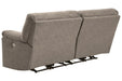 Cavalcade Slate Power Reclining Sofa - 7760147 - Lara Furniture