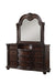 Cavalier Brown Mirror - 1757-6 - Lara Furniture