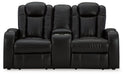 Caveman Den Power Reclining Loveseat with Console - 9070318