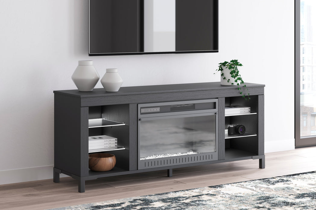 Cayberry 60" TV Stand with Electric Fireplace - W2721-168