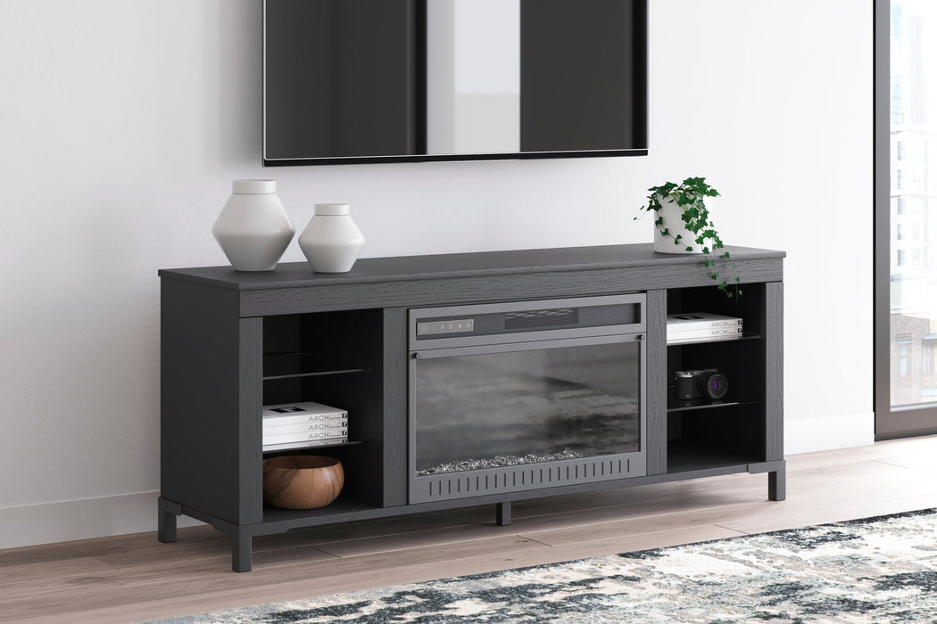 Cayberry 60" TV Stand with Electric Fireplace - W2721-168