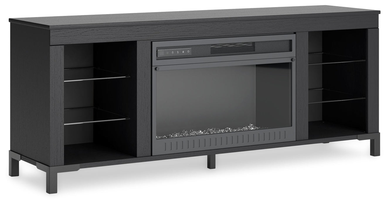 Cayberry 60" TV Stand with Electric Fireplace - W2721-168