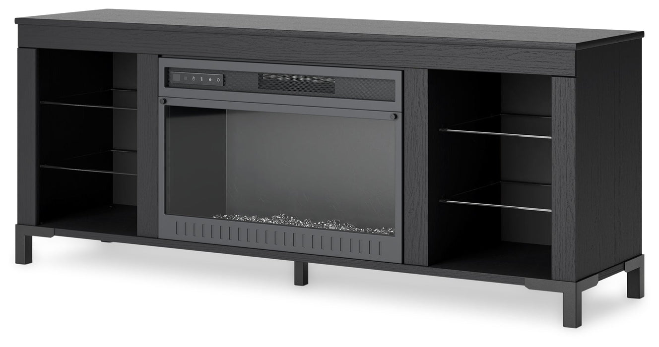 Cayberry 60" TV Stand with Electric Fireplace - W2721-168