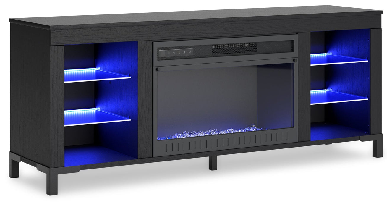 Cayberry 60" TV Stand with Electric Fireplace - W2721-168