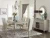 Celandine Silver Extendable Dining Room Set - Lara Furniture