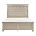 Celandine Silver Queen Panel Bed - 1928-1 - Lara Furniture