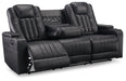 Center Point Reclining Sofa with Drop Down Table - 2400489 - Lara Furniture