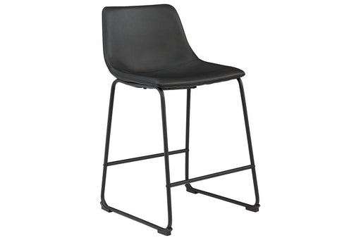 Centiar Black Counter Height Bar Stool - D372-624 - Lara Furniture